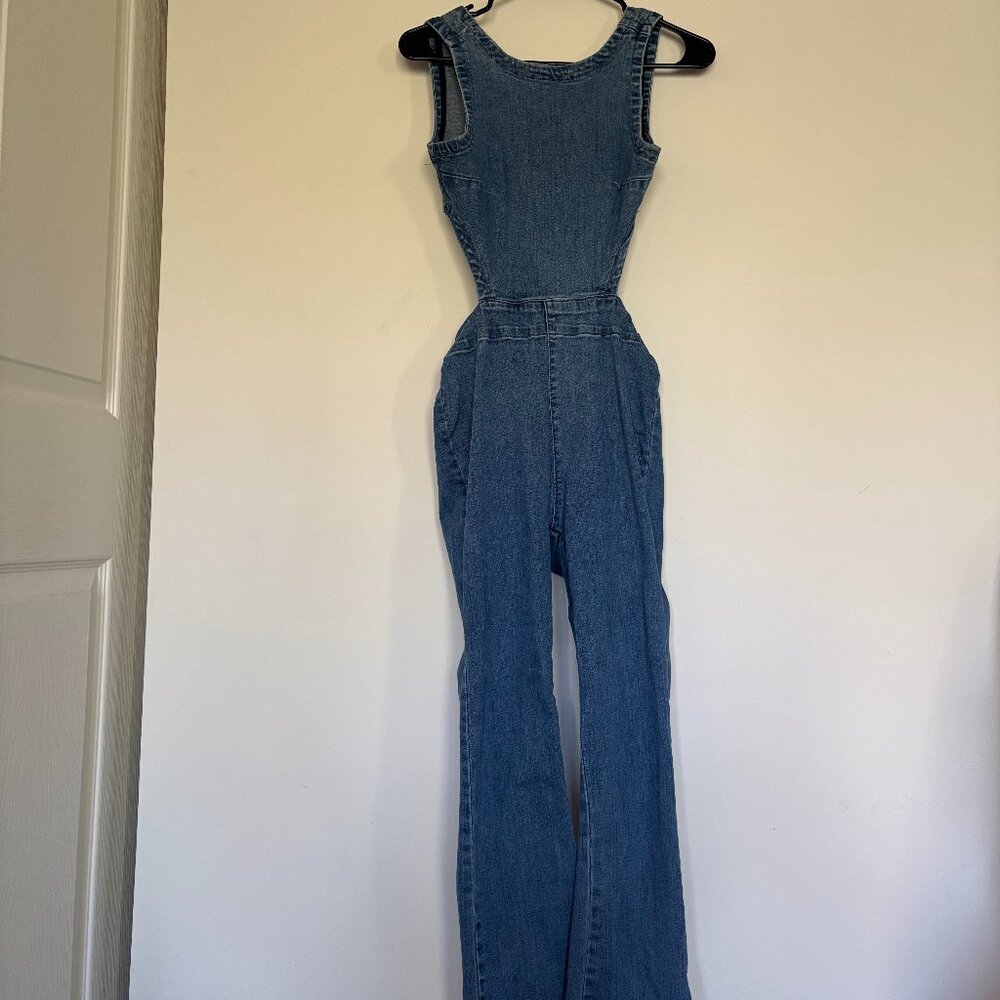 Women's Denim Jumpsuit by UO size M